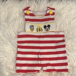 Disney character smocked bubble